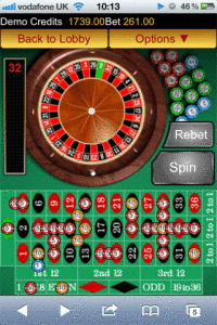 play roulette on your phone or tablet